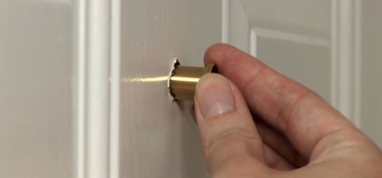peephole door repair in Gardena